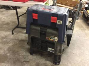 lot 192 image: 3 Step Stool Toolboxes