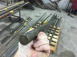 lot 214 image: 1 516 x 11 9 Round Bar 416 Stainless Steel