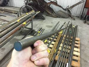 lot 215 image: 1 x 12 Round Bar 416 Stainless Steel