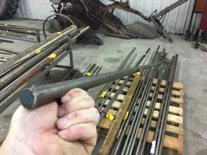 lot 219 image: 1 x 12 Round Bar 416 Stainless Steel