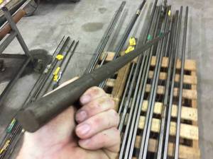 lot 222 image: 1 x 8ft Round Bar 416 Stainless Steel