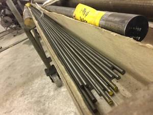 lot 224 image: 14 x 12ft Round Bar 15-5 Stainless Steel