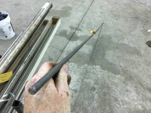 lot 228 image: 716 x 8 6 Round Bar 303 Stainless Steel