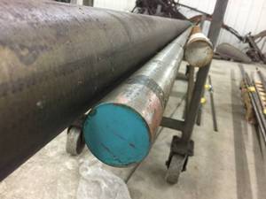 lot 229 image: 1 34 x 12 5 Round Bar 304L Stainless Steel
