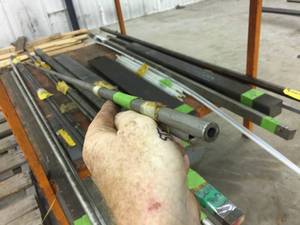 lot 256 image: 12 x 88 Tube Stock 304 Stainless Steel