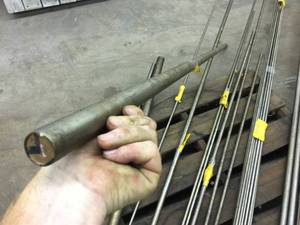 lot 265 image: 1 18 x 75 Round Stock 17-4 Stainless Steel
