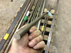 lot 278 image: 1316 x 70 Round Stock Drill Rod