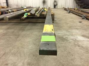 lot 279 image: 2 x 34 x 12ft Flat Stock 1018 Steel