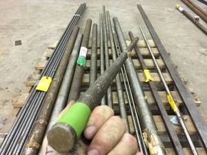 lot 280 image: 1 18 x 65 Round Bar 316 Stainless Steel