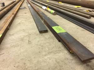 lot 284 image: 2 x 58 Flat Stock A36 Steel