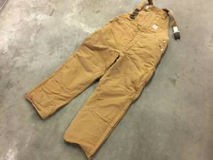 lot 327 image: Carhartt Overalls - Like New With Tags