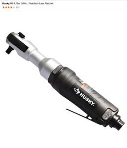lot 15 image: Husky 80 ft.lbs. 38 in. Reaction-Less Ratchet. See Pictures