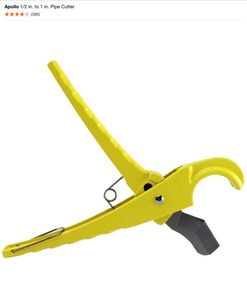 lot 30 image: Apollo 12 in. to 1 in. Pipe Cutter, SharkBite PEX Pipe Cutter & Hawkeye Thermometer. See Pictures