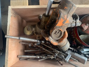 Crate of farm Items