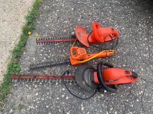3 Electric Hedge Trimmers