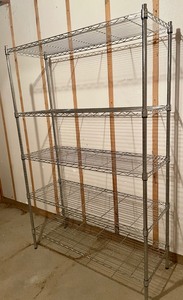 lot 191 image: ShelfTech System Metal Storage Rack