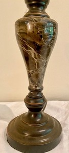 lot 149 image: Intertek Lamp with Marble Base