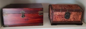 lot 24 image: Two Storage Treasure Boxes