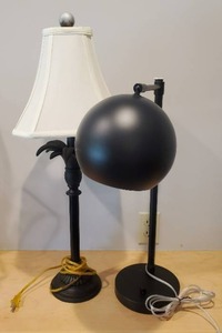 lot 60 image: Two Table Lamps