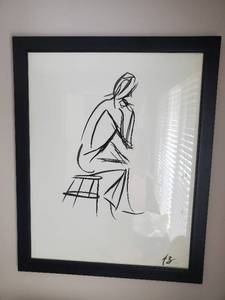 lot 79 image: Framed Art