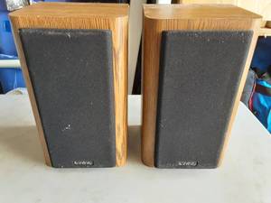 Pair Of Infinity Speakers 8x6x13