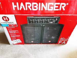 Harbinger Speakers For PA System