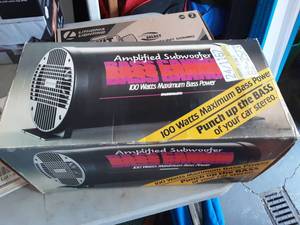 Amplified Sub Woofer In Box