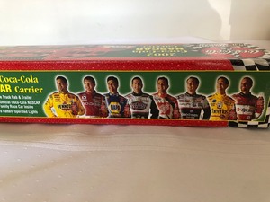 lot 38 image: Coca Cola 2002 Nascar Carrier with Race Car Collectible