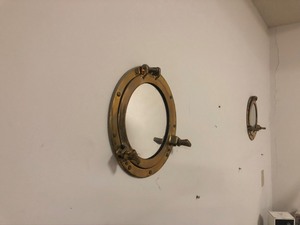 lot 71 image: Ship Windows Wall Decor