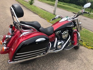 lot 1 image: 2008 Kawasaki Vulcan Nomad 1600cc Motorcycle