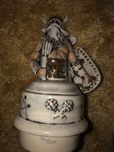 lot 123 image: Antique Viking Mug