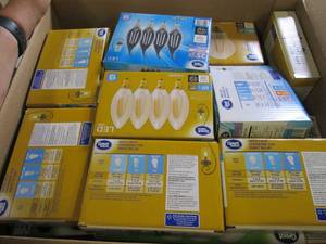 box of LED lights ...