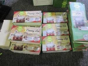 lot of wide mouth canning lids tot...