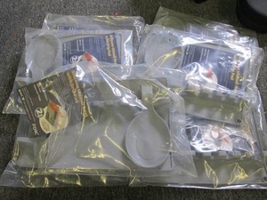 lot of 7 silicone utensil rests wit...