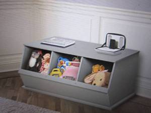 three bin storage bin missing hardw...