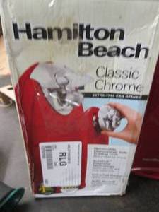 hamilton beach clasic chrome can op...