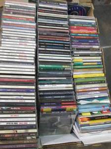 box of cds kids and country ...