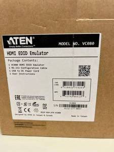 New In Open Box&nbspAten VC080 HDMI EDID EMULATOR