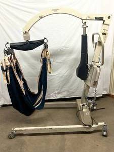 WOW MSRP $4000&nbspMedcare Max-600 Lift N Weigh 600lb Capacity Bariatric Power Patient Lift With Scale, Sling &amp Charger - Excellent For Lifting Motors Out Of Vehicles Too&nbsp Great Working Condition
