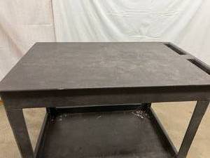 Global Industries Heavy Duty Flat Top Two Tier Utility Cart - Great Condition