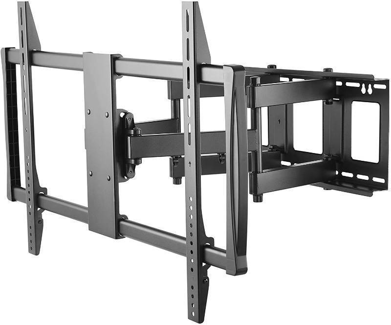 lot 87 image: LPA37-696S X-LARGE HEAVY-DUTY FULL MOTION CURVED & FLAT PANEL TV WALL MOUNT