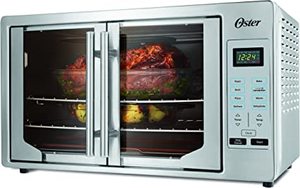 lot 17 image: Oster TSSTTVFDDG Digital French Door Oven, Stainless Steel