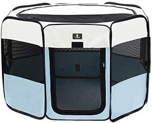 lot 70 image: X-Zone Pet Collapsible Octagon Playpen
