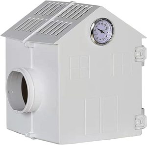 lot 122 image: House Shaped Indoor Dryer Vent Kit For Electric Dryer