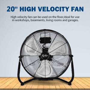lot 138 image: Simple Deluxe 20 3-Speed High Velocity Industrial Floor Fan