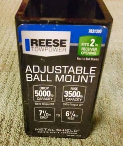 Reese receiver adapter hitch