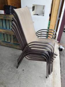 6 patio chairs