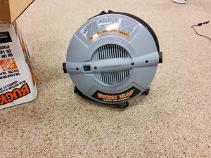 Rigid bucket buddy, 5-gallon bucket top vac., Vac ONLY Open box,