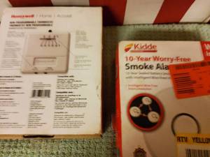 Thermostat and Smoke detector