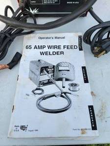 Century 75GL Gasless Wire Feed Welder